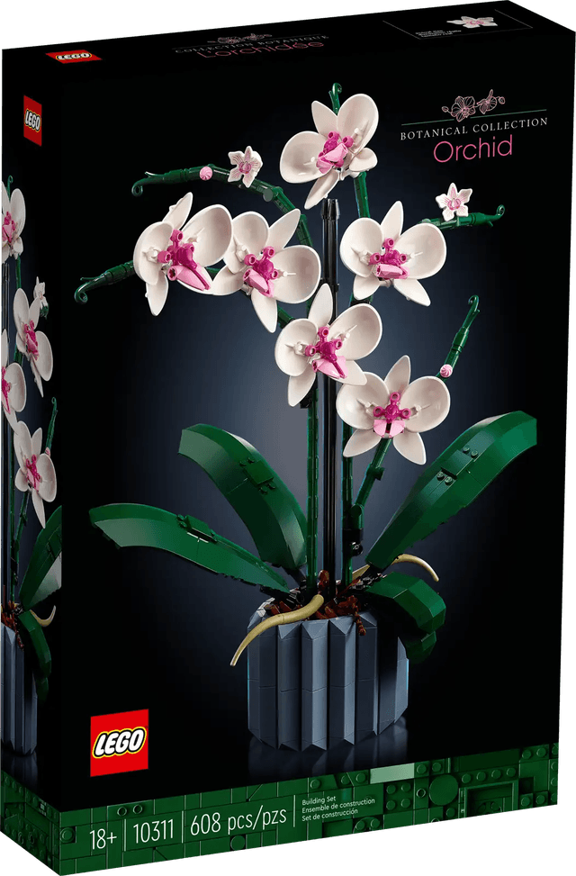 Lego Icons Orchid